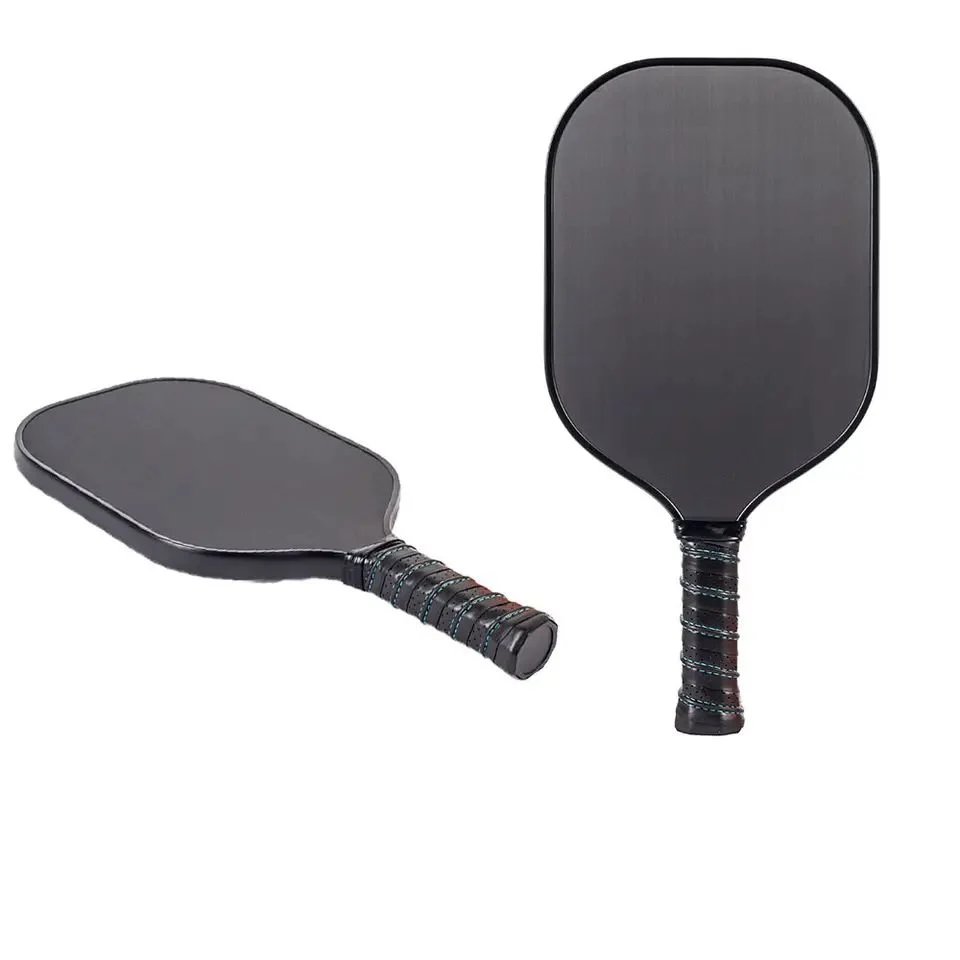 Custom Logo High Quality High-End Box Packing Raw Carbon Fiber Pickle Ball Pickleball Paddle for Professional Players