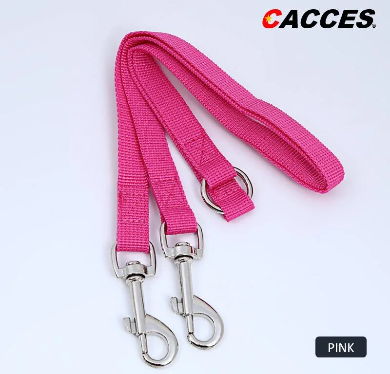 Cacces Double Dog Lead Dual Leash No Tangle PT102L Dual Two Dog Leads for Training, Walking Dual Two Clips Dog Lead Universal Original Supply Cheap Wholesale