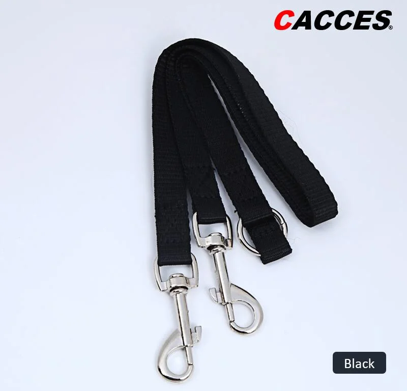 Cacces Double Dog Lead Dual Leash No Tangle PT102L Dual Two Dog Leads for Training, Walking Dual Two Clips Dog Lead Universal Original Supply Cheap Wholesale