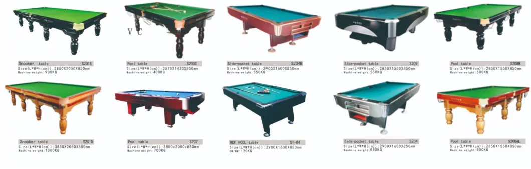 Good Quality OEM Accept Size 6FT Game Table