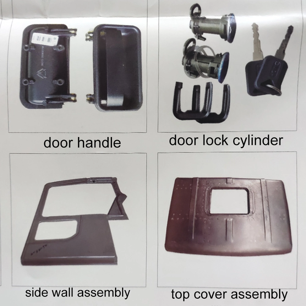 Auto Body Accessories Cab Interior and Exterior Accessories and Sheet Metal Parts for Heavy Truck