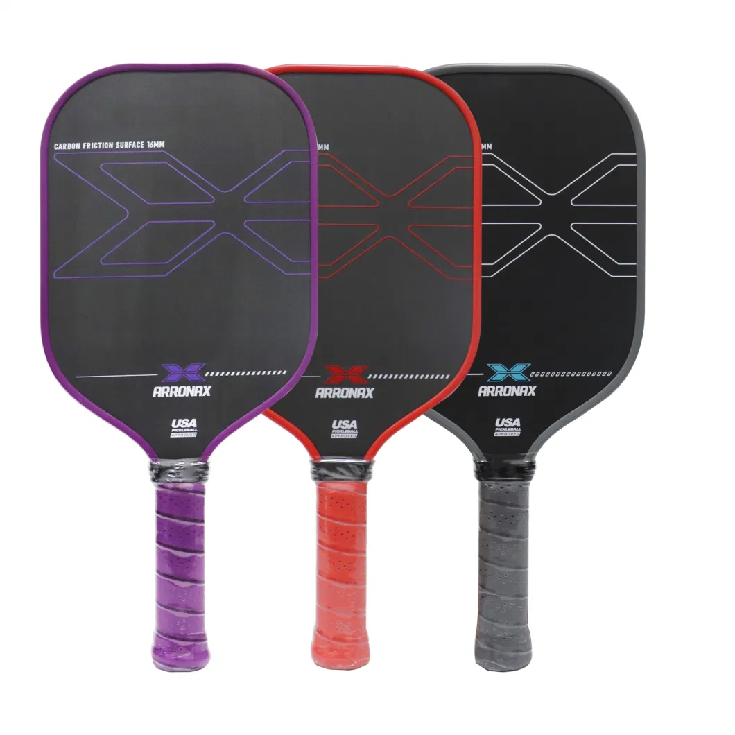 Carbon Friction Surface Pickleball Paddle Thermoformed T700 Pickleball Racket