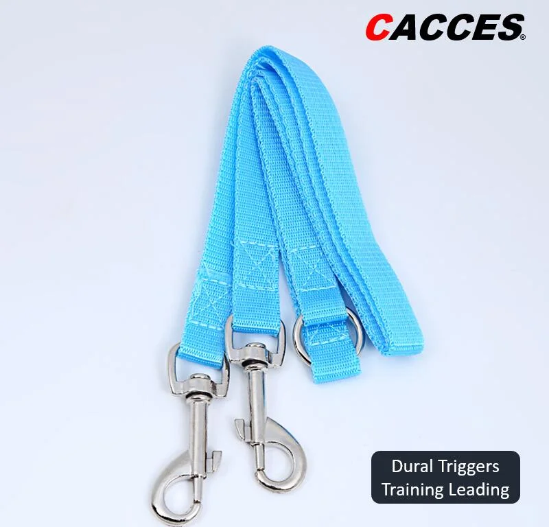 Cacces Double Dog Lead Dual Leash No Tangle PT102L Dual Two Dog Leads for Training, Walking Dual Two Clips Dog Lead Universal Original Supply Cheap Wholesale