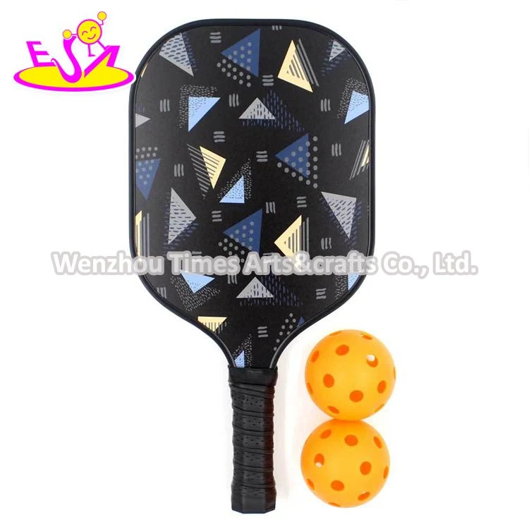 Customized Lightweight Non-Slip Wooden Pickleball Paddles for Beginners W01c007