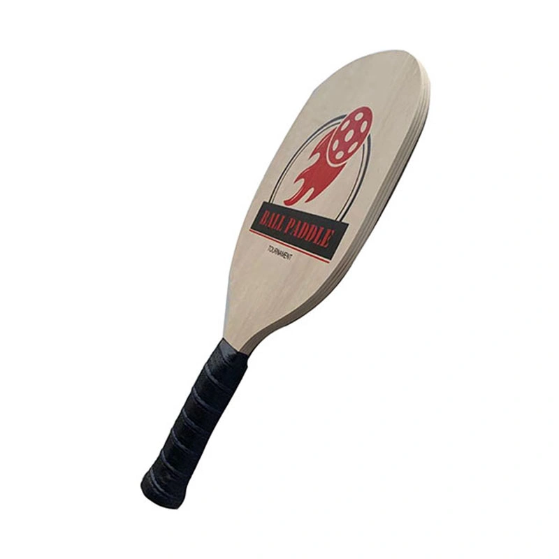 Wood Pickleball Paddle Equipment Wooden Paddle Ball Rackets for Beach Ball Paddles