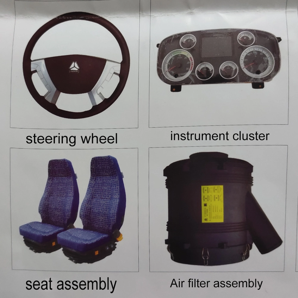 Auto Body Accessories Cab Interior and Exterior Accessories and Sheet Metal Parts for Heavy Truck