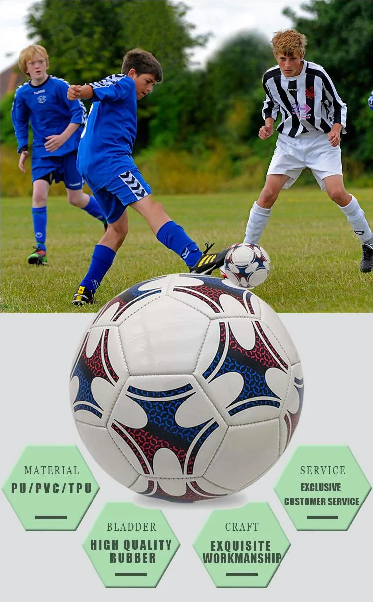 Custom Printed Customize PVC PU Football Soccer Ball Size 5 Football &amp; Soccer Ball