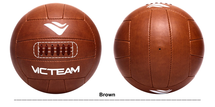 Custom Brown Ancient Vintage Retro Soccer Ball