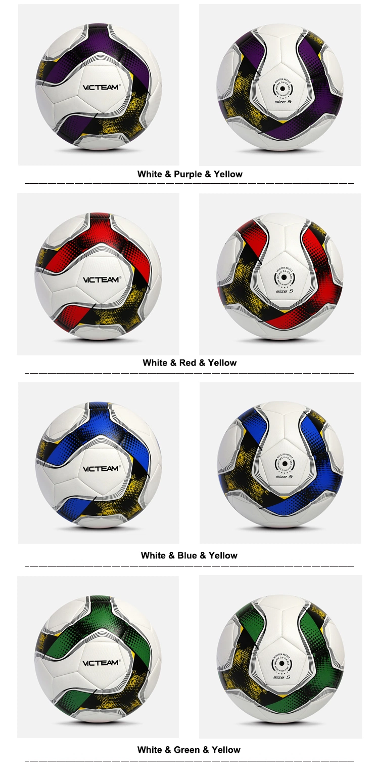 Custom PU Material Soccer Futbol Ball for Training