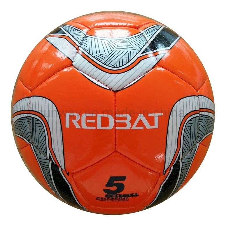 Custom Size 5, 4, 3 Training Portable and Roll Rubber /PU/TPU/PVC Soccer Foot Ball for Sale