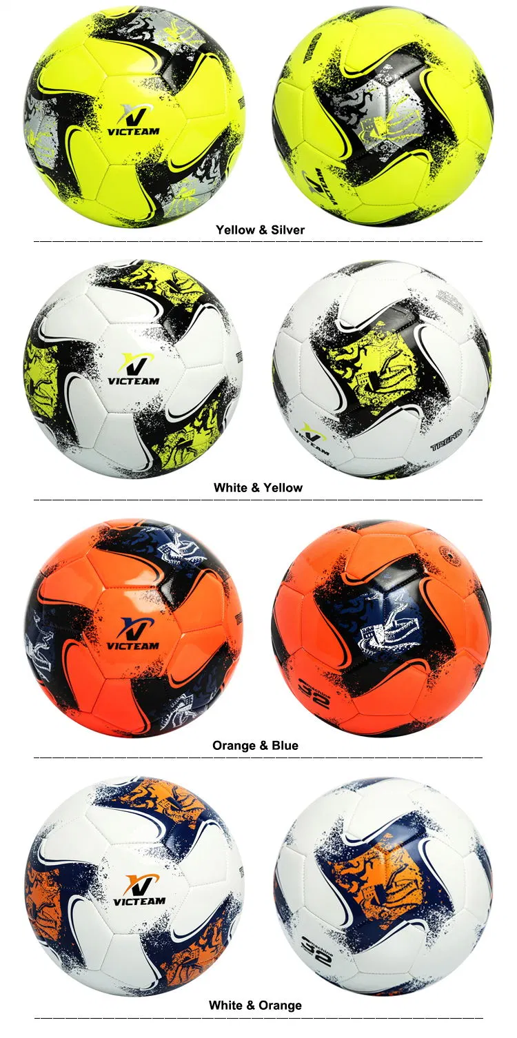 Bright Colored Imitation-Leather Drill Football