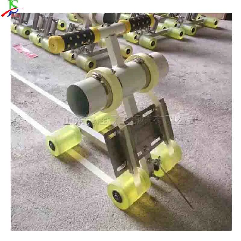 Basketball Court Line Drawing Machine Masking Tape Pasting Machine Parking Space Marking Floor Workshop Tape Marking Machine