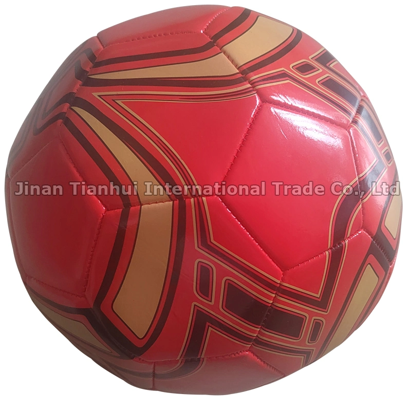 Custom Size 8cm to 22cm PVC Machine Stitched Sports Training Soccer Ball Football Ball