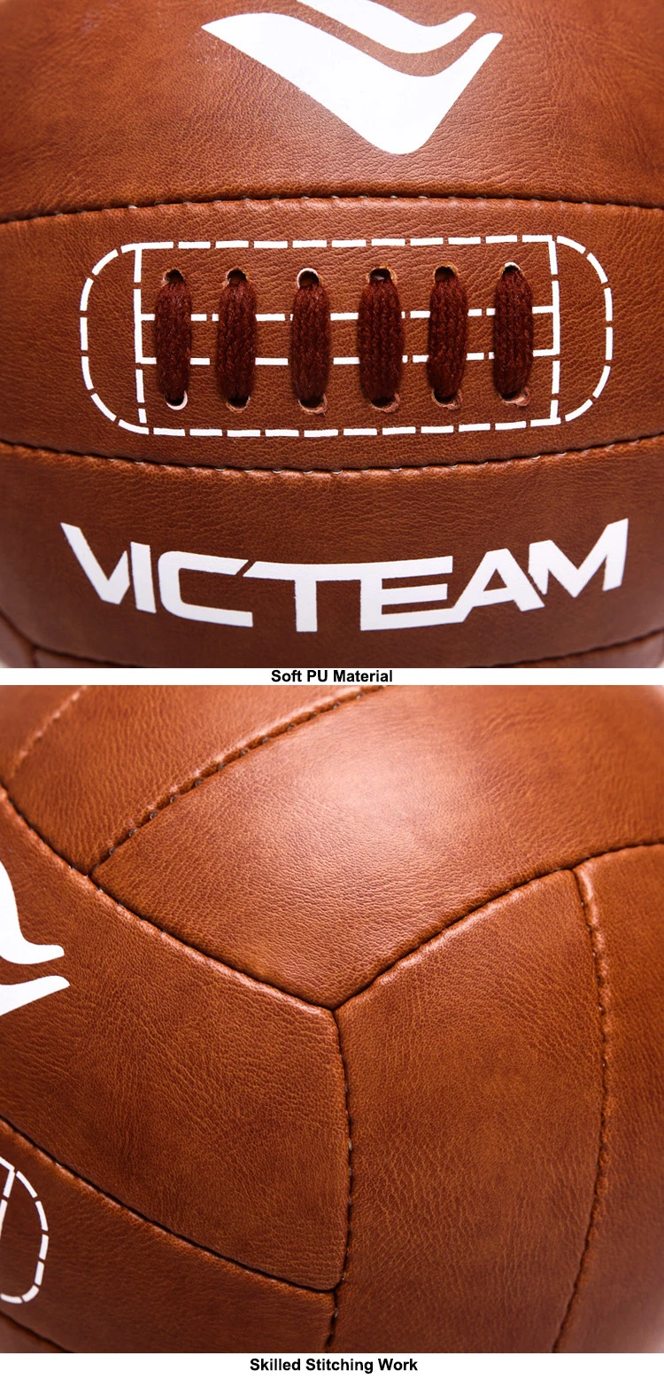 Custom Light Brown Ancient Vintage Retro Football