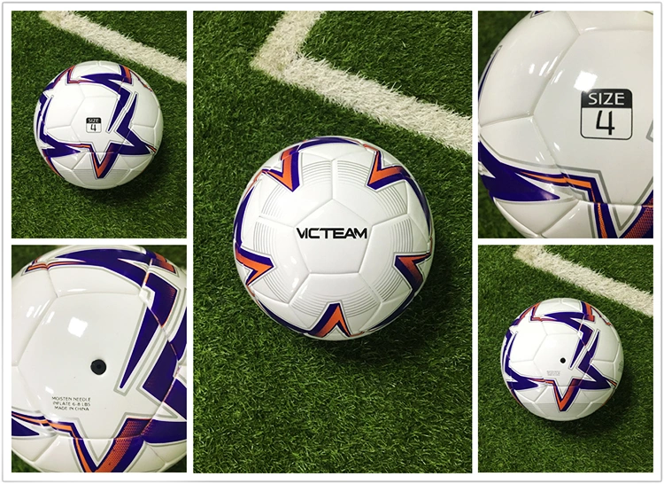 High Level Smooth PU Material Indoor Soccer Ball