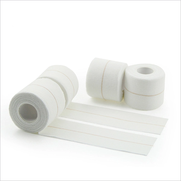 Free Samples &amp; CE FDA Certified Heavy Adhesive Cotton Elastic Sport Protective Tape