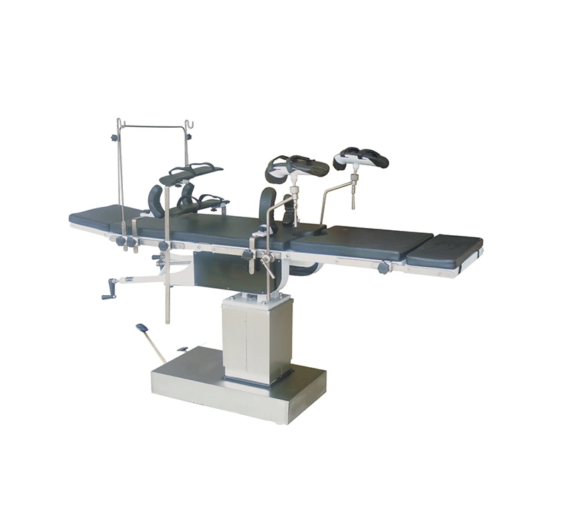 General Mobile Adjustable Stainless Steel Mobile Hydraulic C Arm Surgical Operating Table for Ot Room