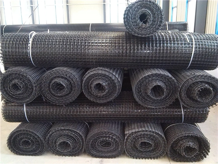 Road Construction Material Geogrid Soil Reinforcement for Wall