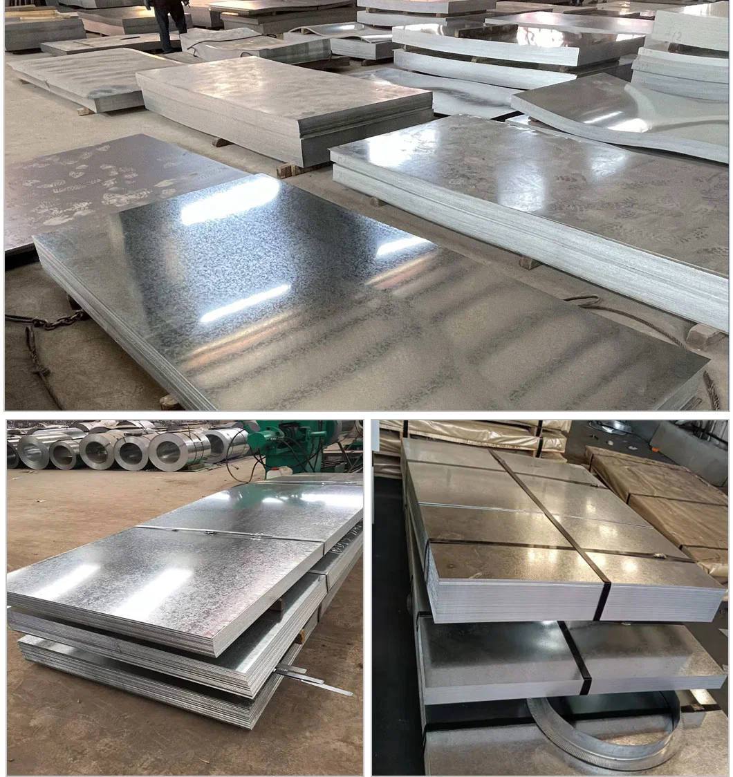 Dx51d Z275 Galvanised Steel Sheet/Plate Zinc Iron Roofing Sheet Metal Roof Sheet