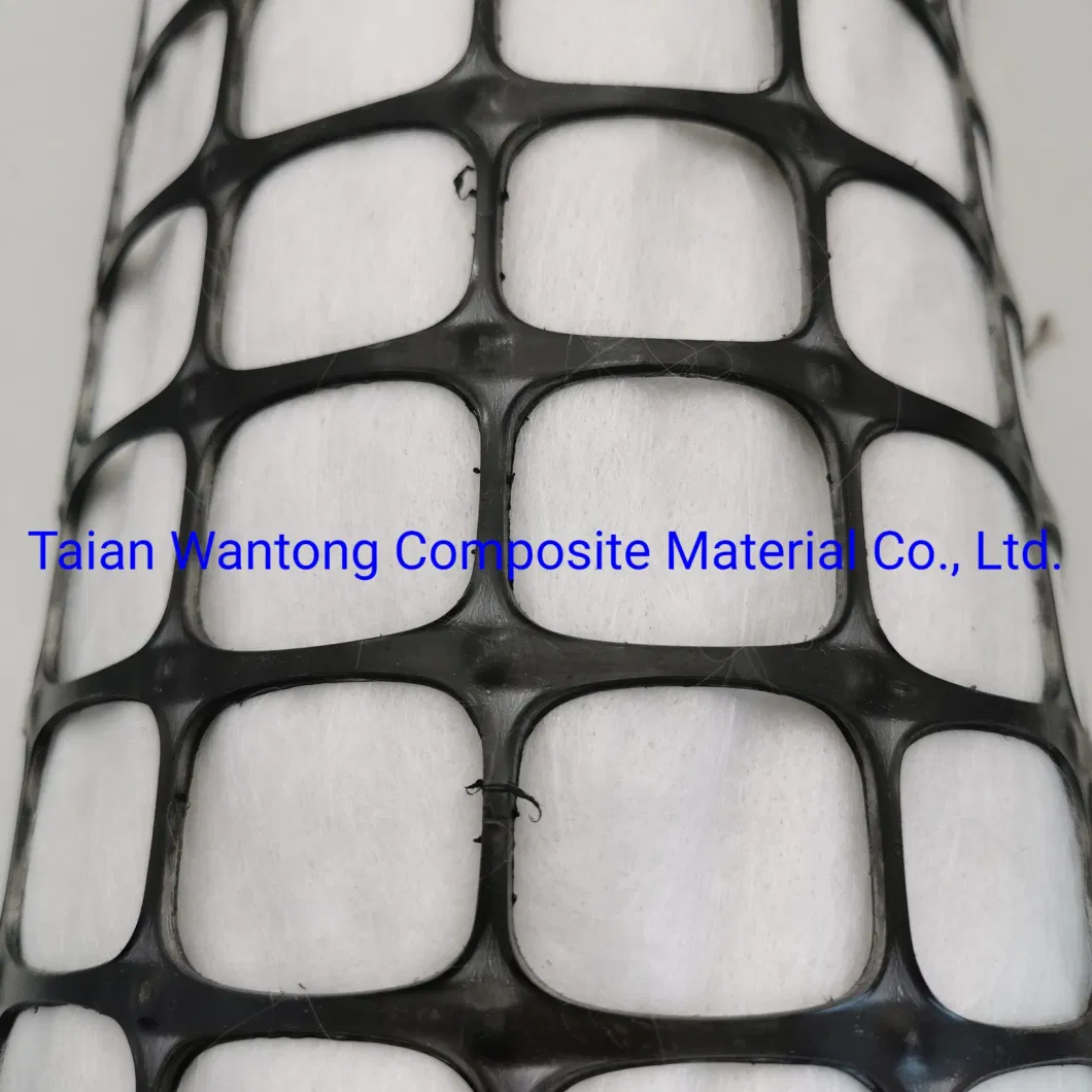 Road Construction Material 30kn Plastic PP Biaxial Geogrid Composite Geotextile Geocloth Geocomposite Geogrid