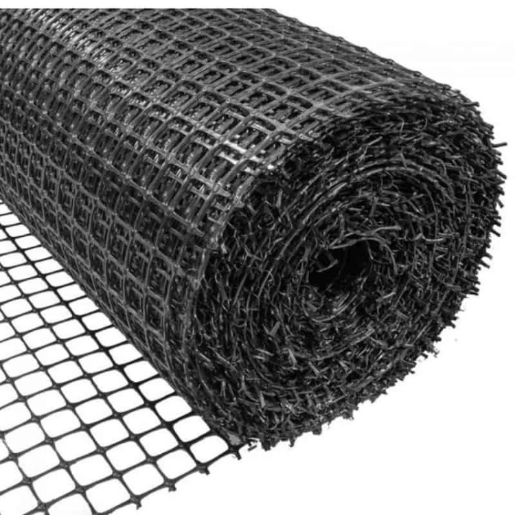 Manufacturer PP Biaxial Plastic Geogrid Plastic