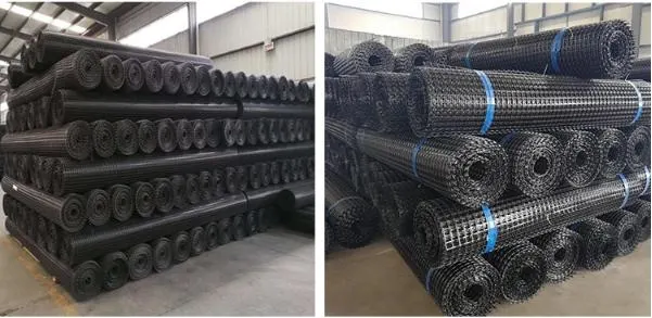 Manufacturer PP Pet Fiberglass Biaxial Plastic Geogrid Plastic