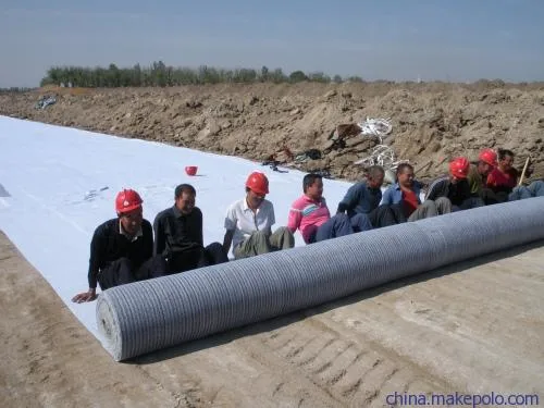 Bentonite Geosynthetics Clay Liner for Waterproofing Landfill, Artificial Lake Railway