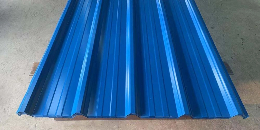 Prime Quality Corrugated Roofing Iron PPGI PPGL Sheet Corrugated Galvanized Steel Foot Tile Roof Sheet