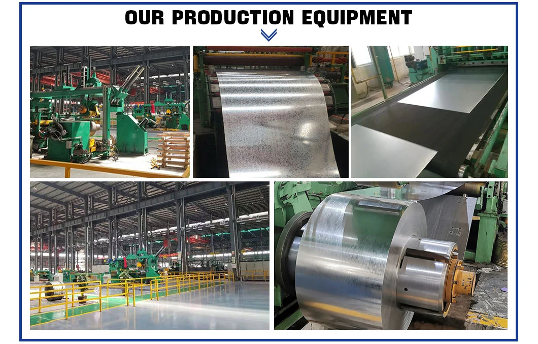 Factory Cold Rolled Hot Dipped Z275 Z180 Zn100-PT, Zn200-Sc, Zn275-Jy Zinc Coating Galvanized Steel Stainless Steel/Aluminum/Carbon/Copper/Alloy/Roofing/Sheet