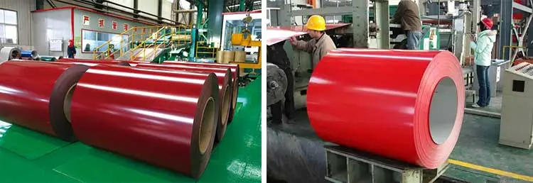 China Top Supplier Color Coated 9016 Steel Coil PPGI Sheets Prepainted Galvanized Steel Coil for Industrial