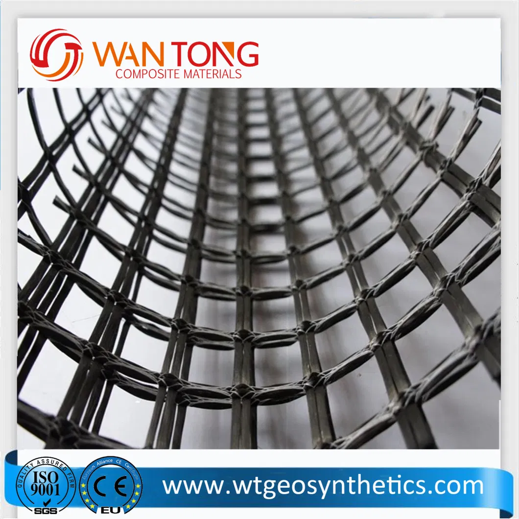 High Strength Polyester Customized Reinforcement Mining Geogrid