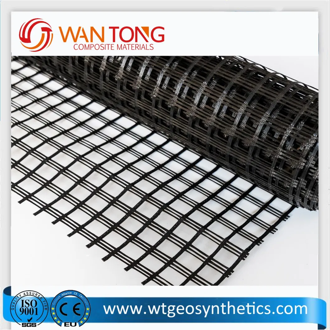 High Strength Polyester Customized Reinforcement Mining Geogrid