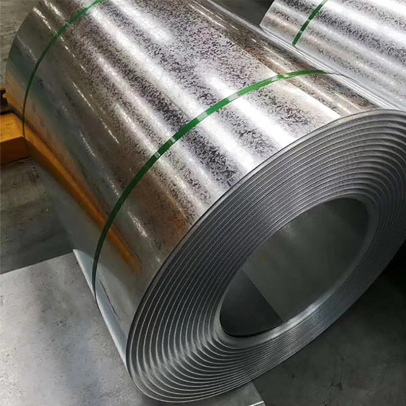 Factory Coating Building Materials SGCC Dx51d Dx52D Dx53D Gi Roll Galvanised Metal Coils Z40 Coating Big Spangle Hot Dipped Zinc Coated Galvanized Steel Coil