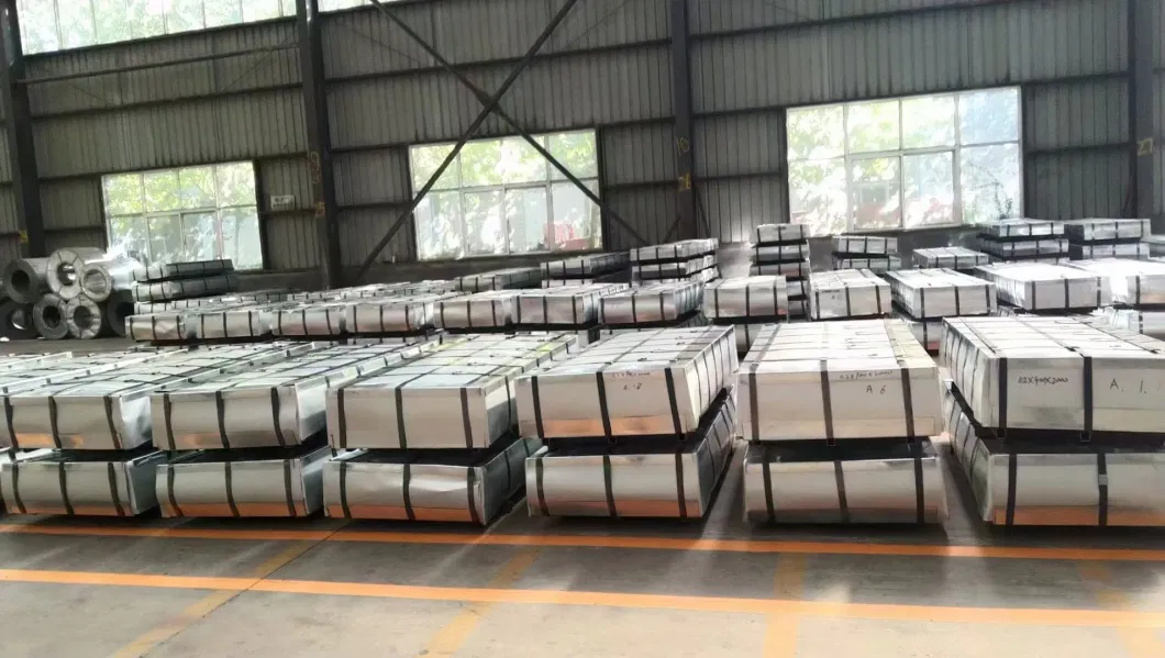 Factory Wholesale 0.18 0.5 0.6 0.7mm Zinc Coated Galvanized Steel Sheet