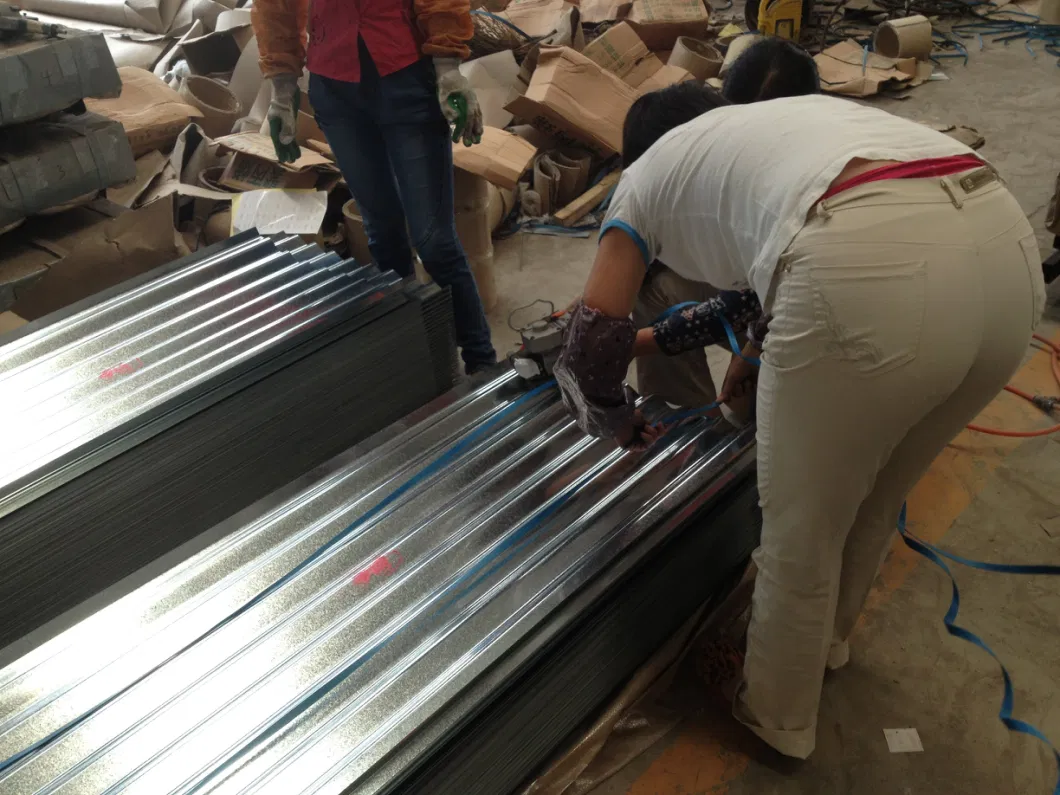 Metal Roof Sheet Galvanized/Galvanised Steel Sheet/Plate Zinc Iron Roofing Sheet