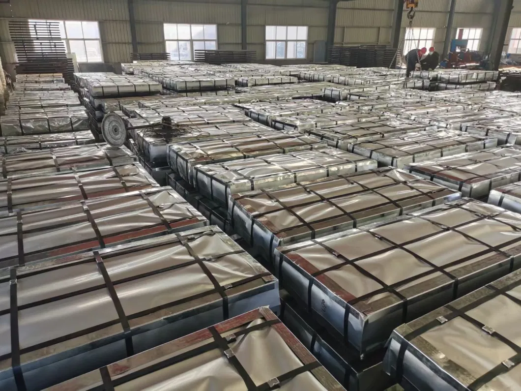 Building Material Corrugated Galvanized Prepainted Steel Roofing Tile Sheet