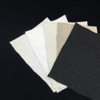 Non Woven Geotextile PP Pet Staple Fiber Fabric Polyester Filament Geotextile