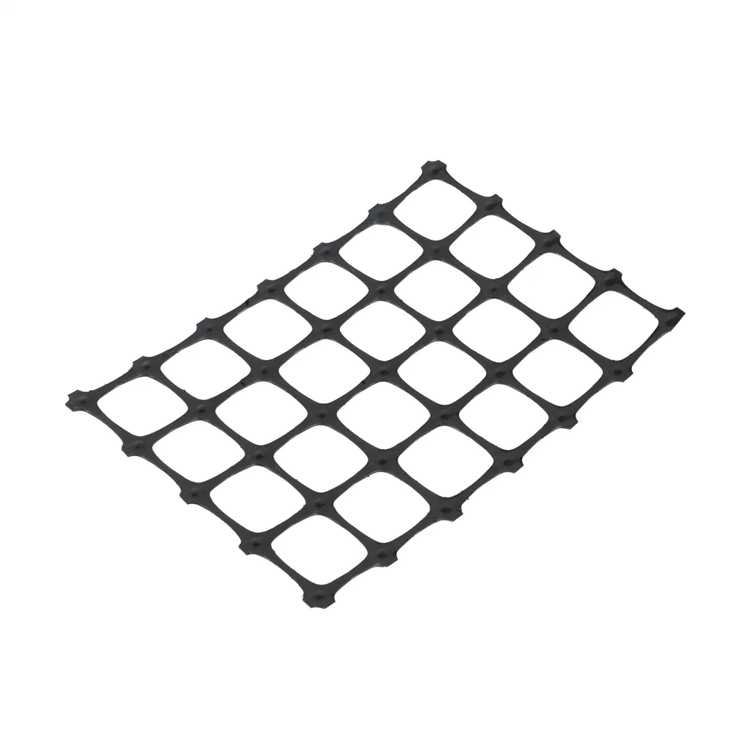 OEM Polypropylene Biaxial Geogrids Supplier for Soil Reinforcement Road Construction