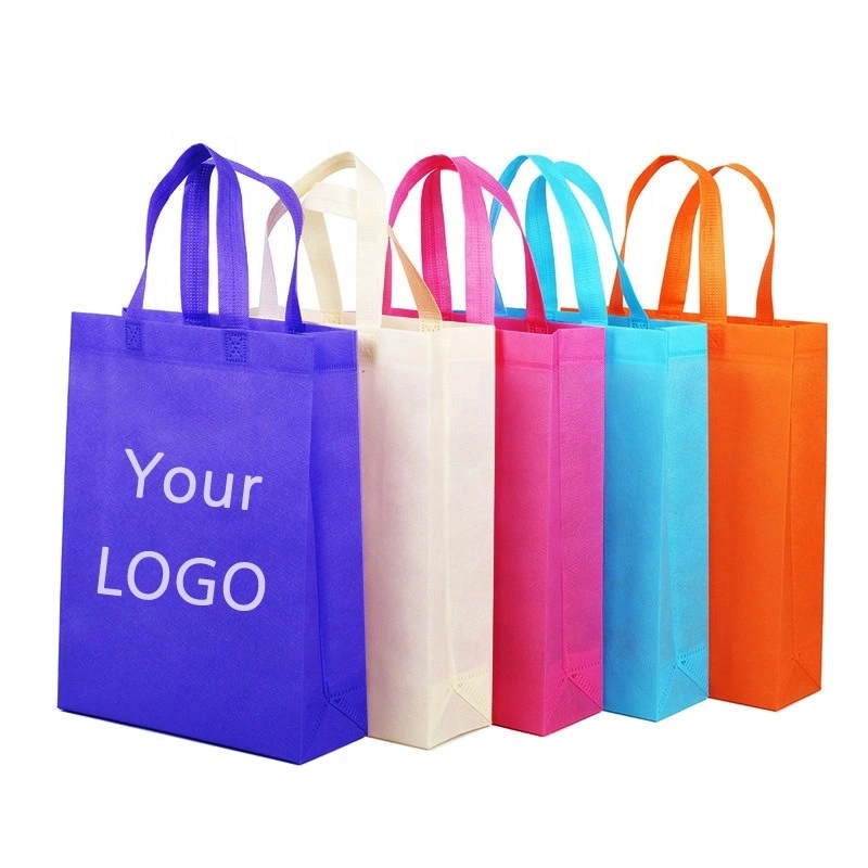 PP Non-Woven with Print, Recycling Laminated Ecobags Non-Woven Shopping Bag, Custom Logo Reusable Non Woven Grocery Bag