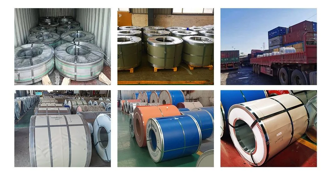 Factory Direct Supply Hot DIP Prepainted SPCC Spangle Z275 Galvanized Galvalume Steel Coil Price PPGI Gi Gl Sheet Strip Coil