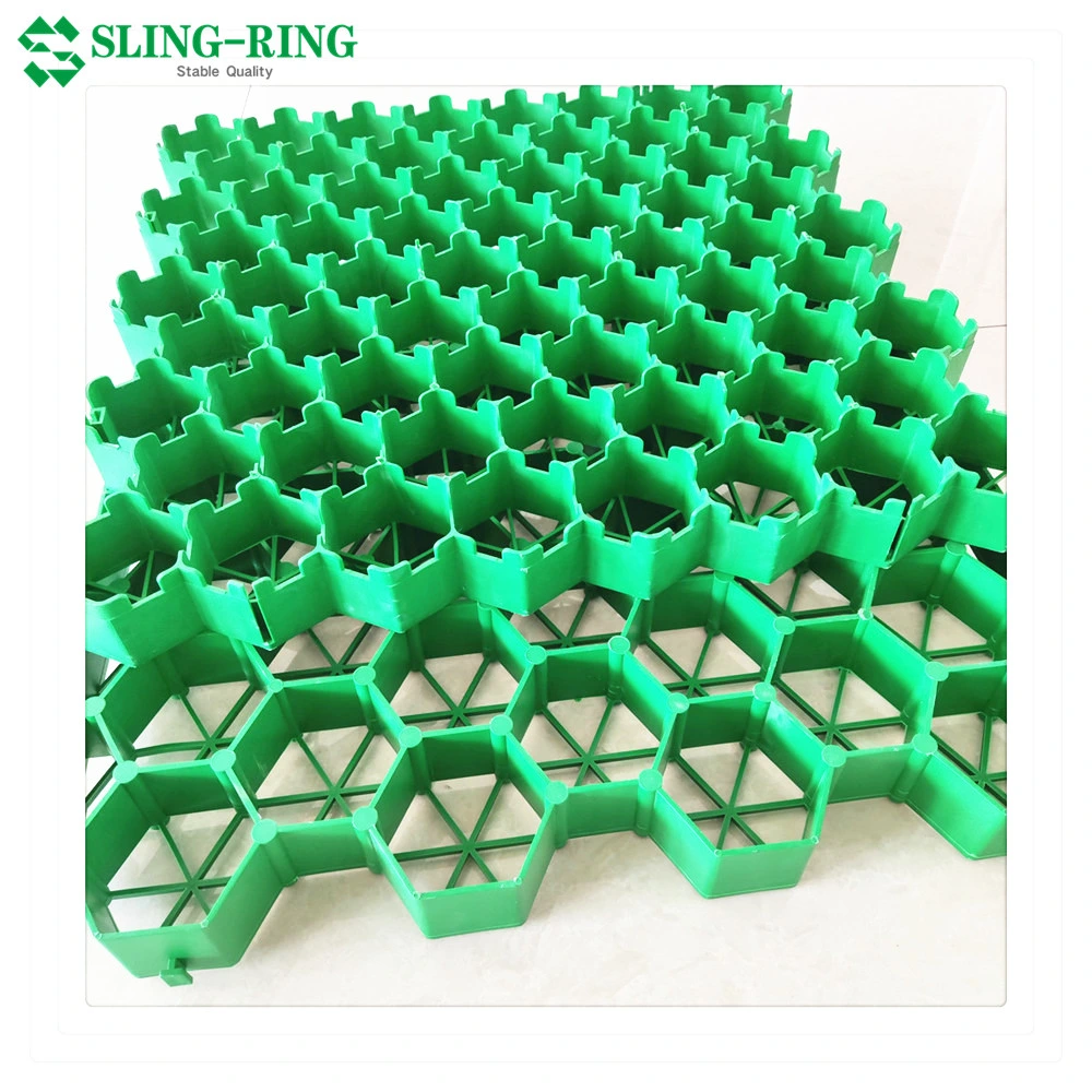 Cost Effective Eco-Friendly Pavements Plastic Grid Grass Paver for Slope Protection HDPE Geocell