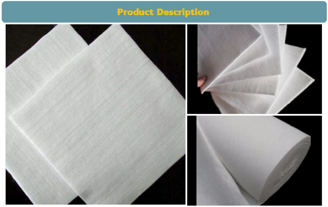 Wholesale High Quality China Factory Manufacturer Geotextile, Carving White Geotextile