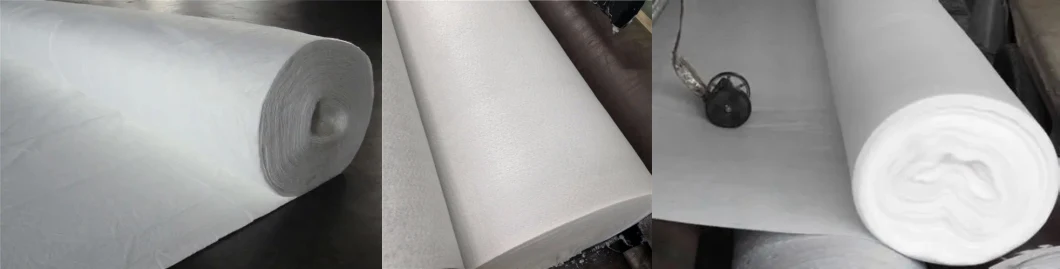 Needle Punched Spunbonded Non-Woven Polyester (PET) and Polypropylene (PP) Fabric Geotextile Made of Short Fiber and Long Fibers for Filtration Isolation