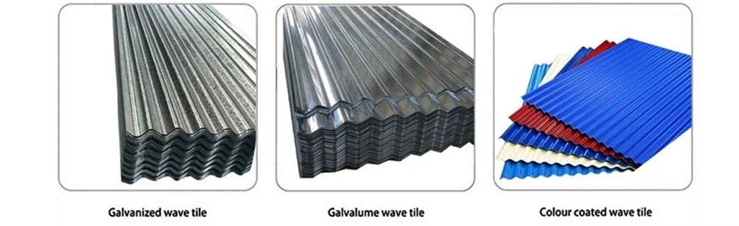 China Manufacturer Steel Material Galvanized Roofing Sheet Zinc Coated Corrugated Steel Sheet Galvanized Corrugated Roofing Sheet