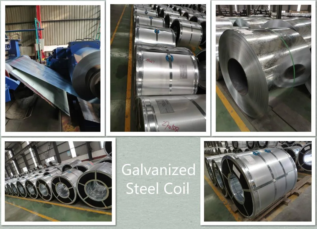 Steel Custom Various Grades/Dimensions/Specifications SPCC Dx51d Dx52D Dx53D Dx54D Aluzinc Zinc Coated Gl Gi Galvalume Galvanized Steel Coil China Supplier