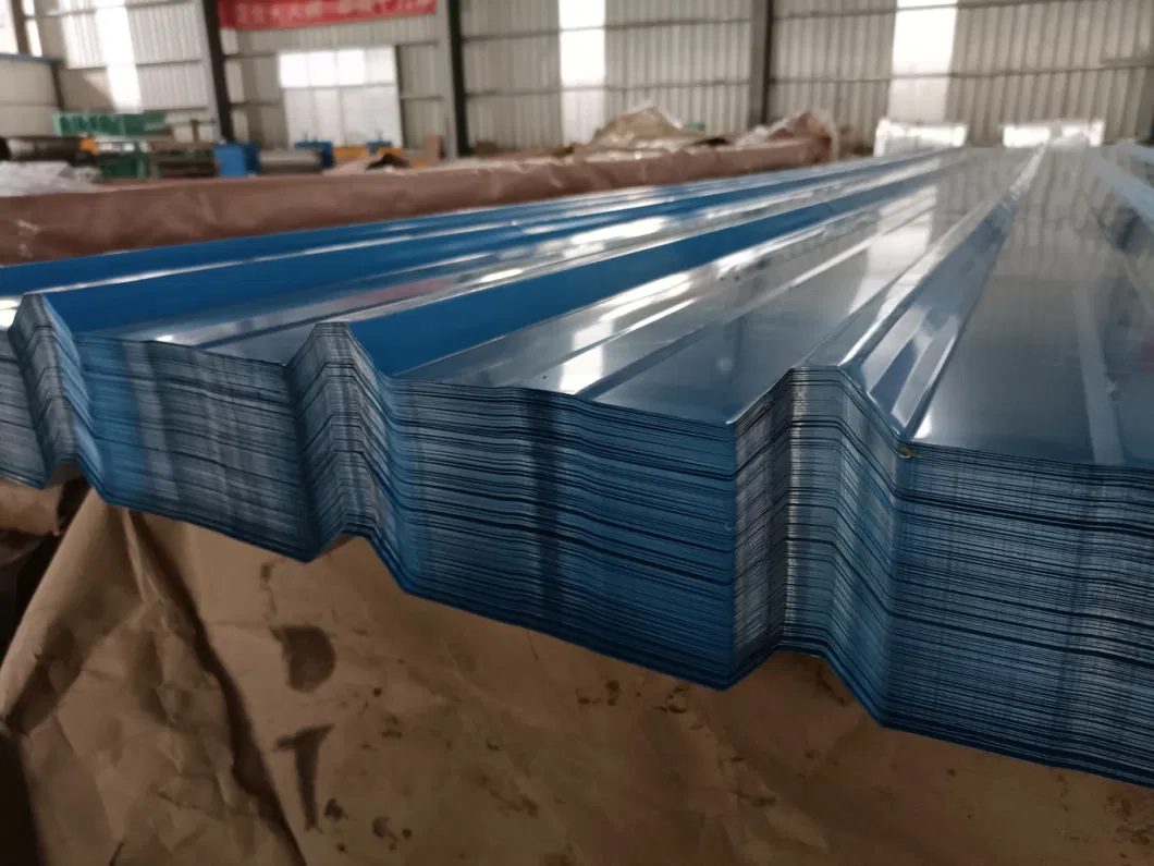 No Paint Stripping/SGCC/Sgch/Dx51d+Z/Galvanized/Galvalume Color Coated PPGI PPGL Corrugated Gi Zinc Roofing Sheet