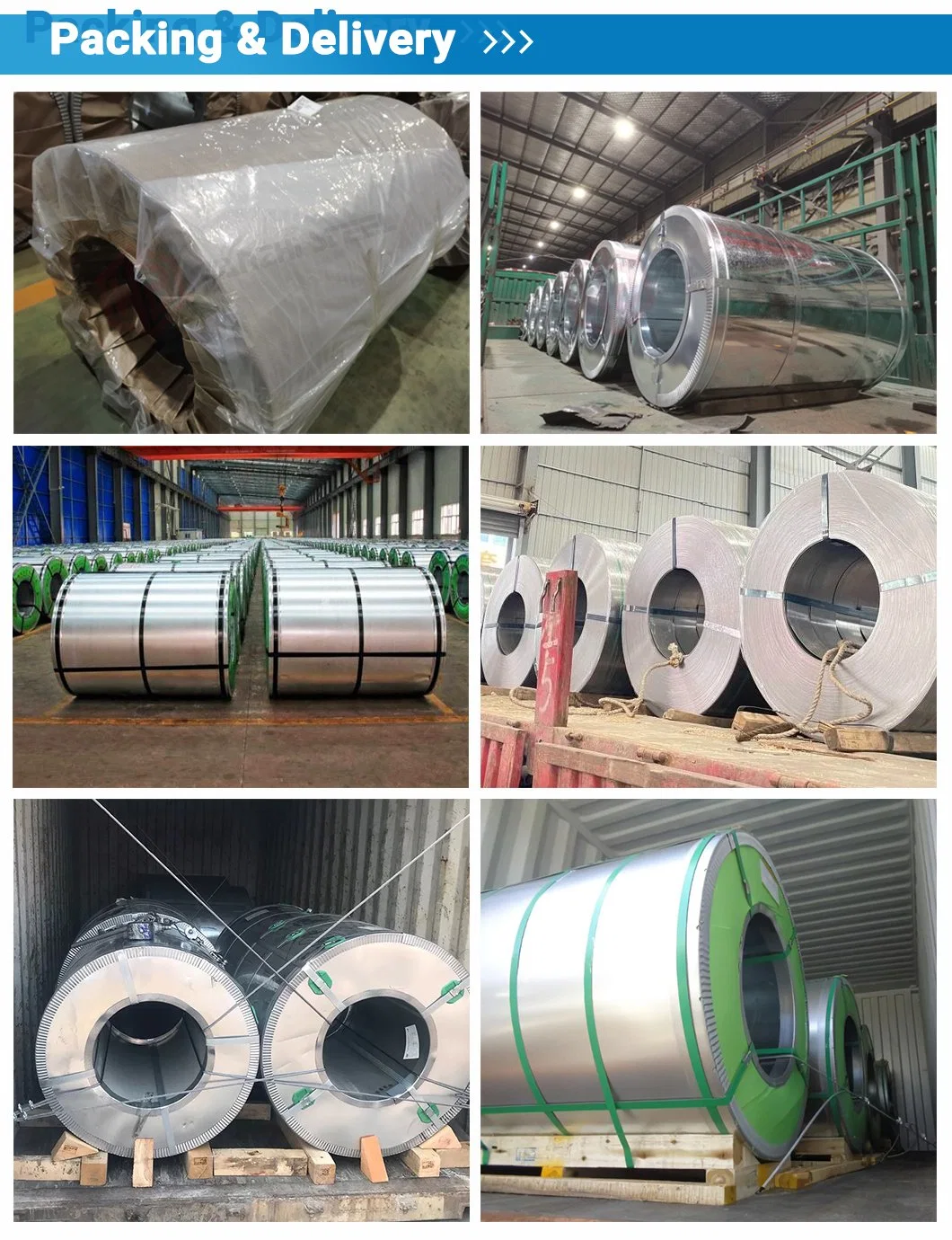 Gi/Gl/Ral Colour/Prepainted/Color Coated Galvalume/Galvanized Steel Coils for Roofing Steel Carbon Coil Galvanized/Galvalume Steel From China