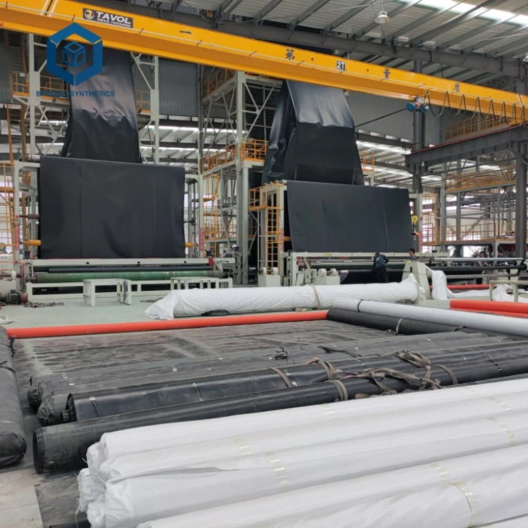 HDPE Channel Lining Geomembrane for River Embankment Project in Brazil