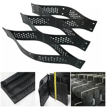 Textured and Perforated Geocell for Retaining Wall Construction Erosion Control Slope Protection