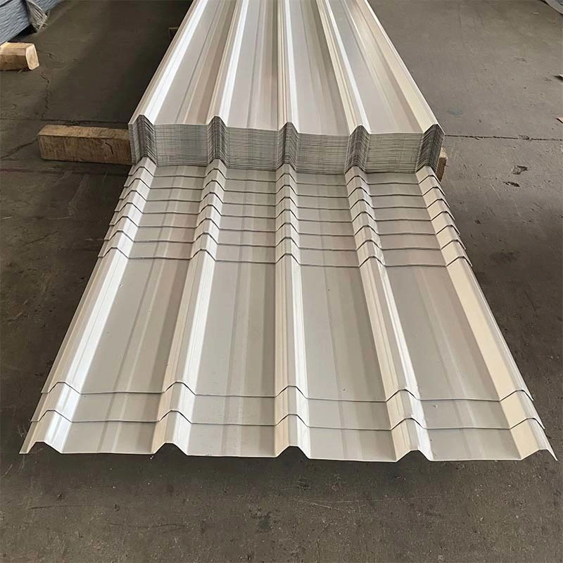 Cheap Price Standard Size Zinc Galvanized Iron Gi / Galvalume PPGI / PPGL Roofing Sheet Corrugated Steel Plate for Prefab House